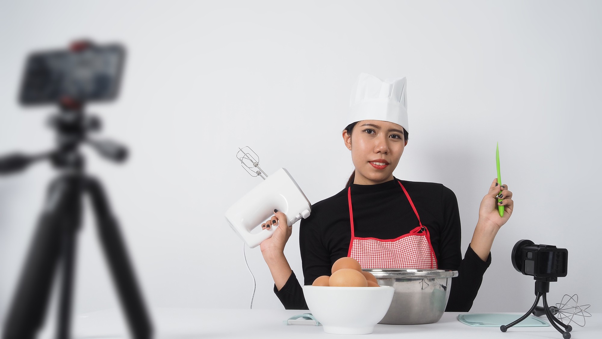 Chef durante una sessione live